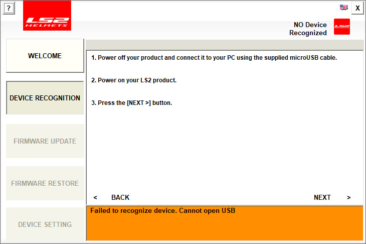 ls2 bluetooth device manager